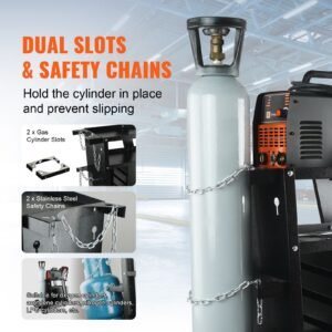 welding cart 2 tier 4 drawers welder cart with 265 lbs weight capacity 360 swivel wheels tank storage safety chains heavy duty rolling mig welder cart for mig welder and plasma cutter 4.jpg