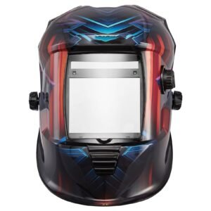 Welding Helmet Auto Darkening True Color, 3.94" x 3.15" Welding Hood Solar-Powered, Welder Mask with 4 Arc Sensors, Wide Shade 4/5-9/9-13 for TIG MIG ARC Weld Cut Grinding - METIS Series