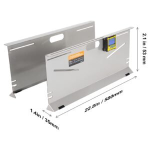 wheel alignment tool 2 pack toe plates cambercastertoe gauge 01 accuracy stainless steel tool plate magnetic slots and 6 alignment rods includes 2 measuring tapes conversion chart 5.jpg