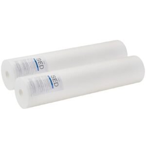Whole House Water Filter Replacement Cartridge, 4.5" x 20" Polypropylene Sediment Filter for 3-Stage Whole Home Water Filtration System, Reduce Sand, Rust, Chlorine, Bad Taste, Odor