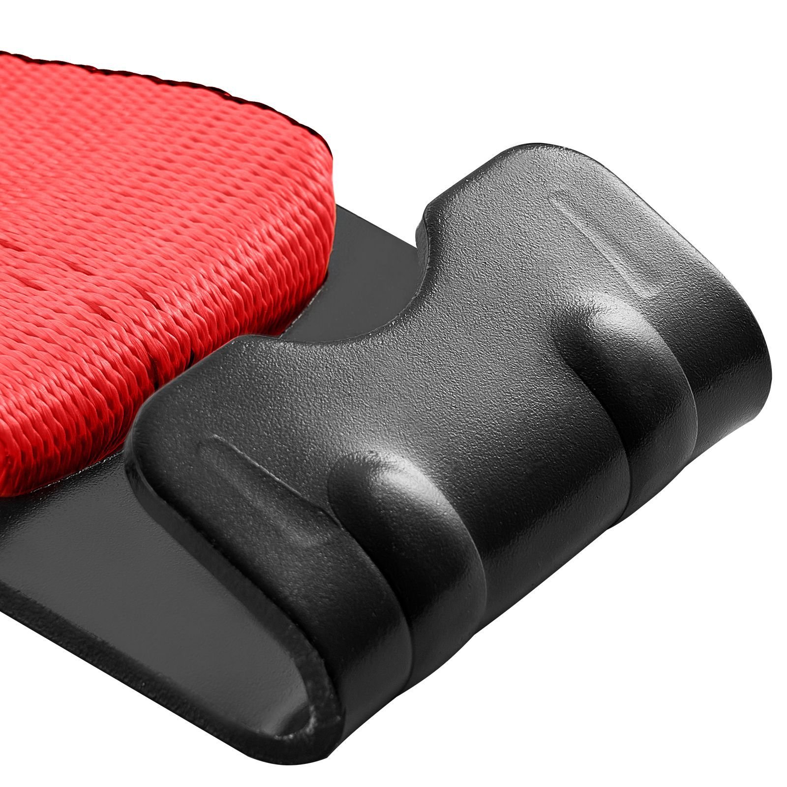 winch straps 4 x 30 6000 lbs load capacity 18000 lbs breaking strength truck straps with flat hook flatbed tie downs cargo control for trailers farms rescues tree saver red 10 pack.jpg