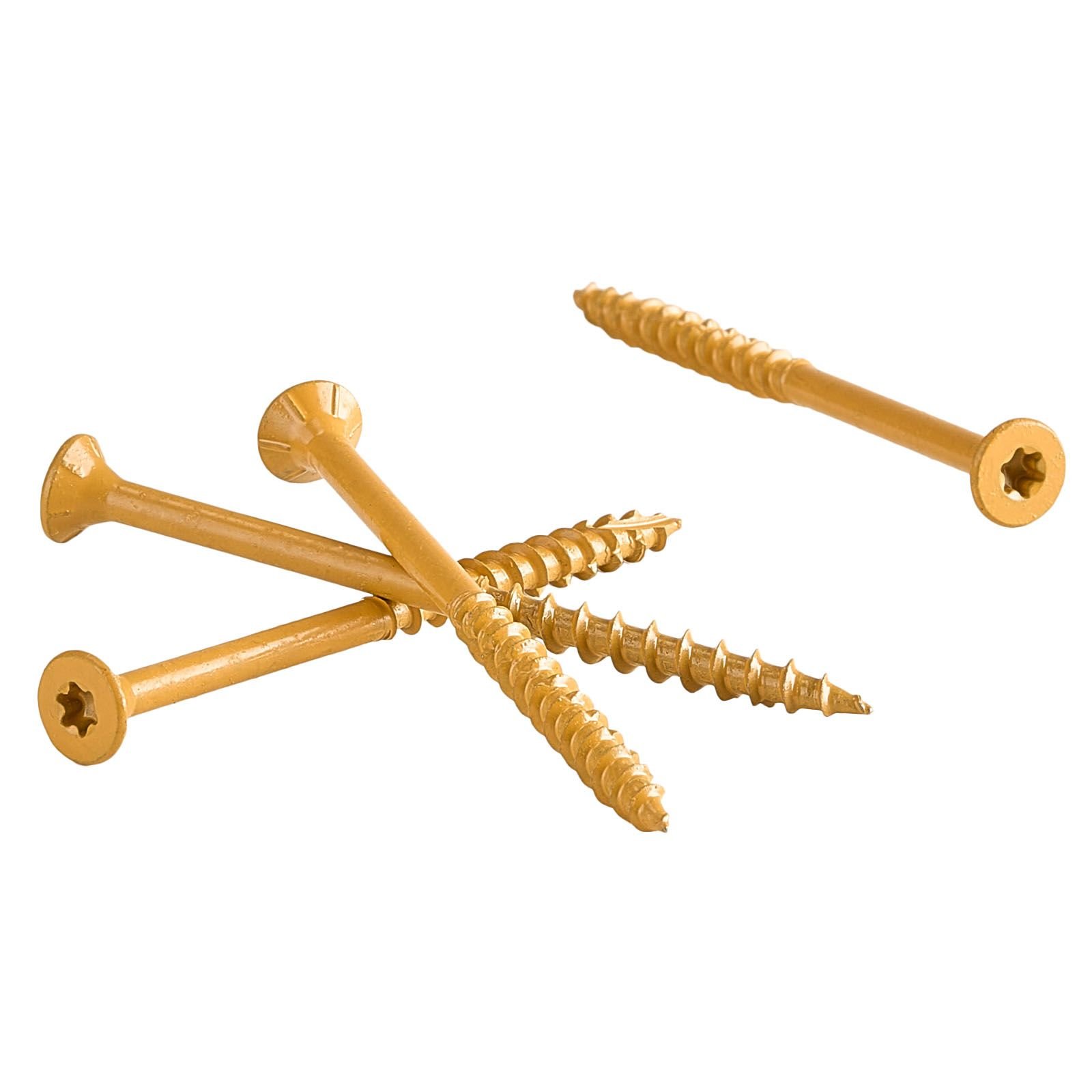 wood screws 350 pcs 10 x 3 inch anti rust coated exterior deck screw torxt25 star drive metal rust resistant outdoor decking screws with 2 screw connectors for decking fencing framing.jpg