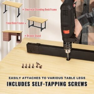 wood table top holds up to 330 lb 295 x 236 x 15 rectangular countertop for height adjustable electric standing desk frame universal solid one piece maple desktop for office home desk 3.jpg