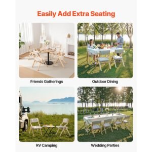 wooden folding chairs with cushion set of 4 portable foldable cushion chair with wooden frame modern padded dining chair for kitchen office wedding party dining room easy assembly beige 28.jpg