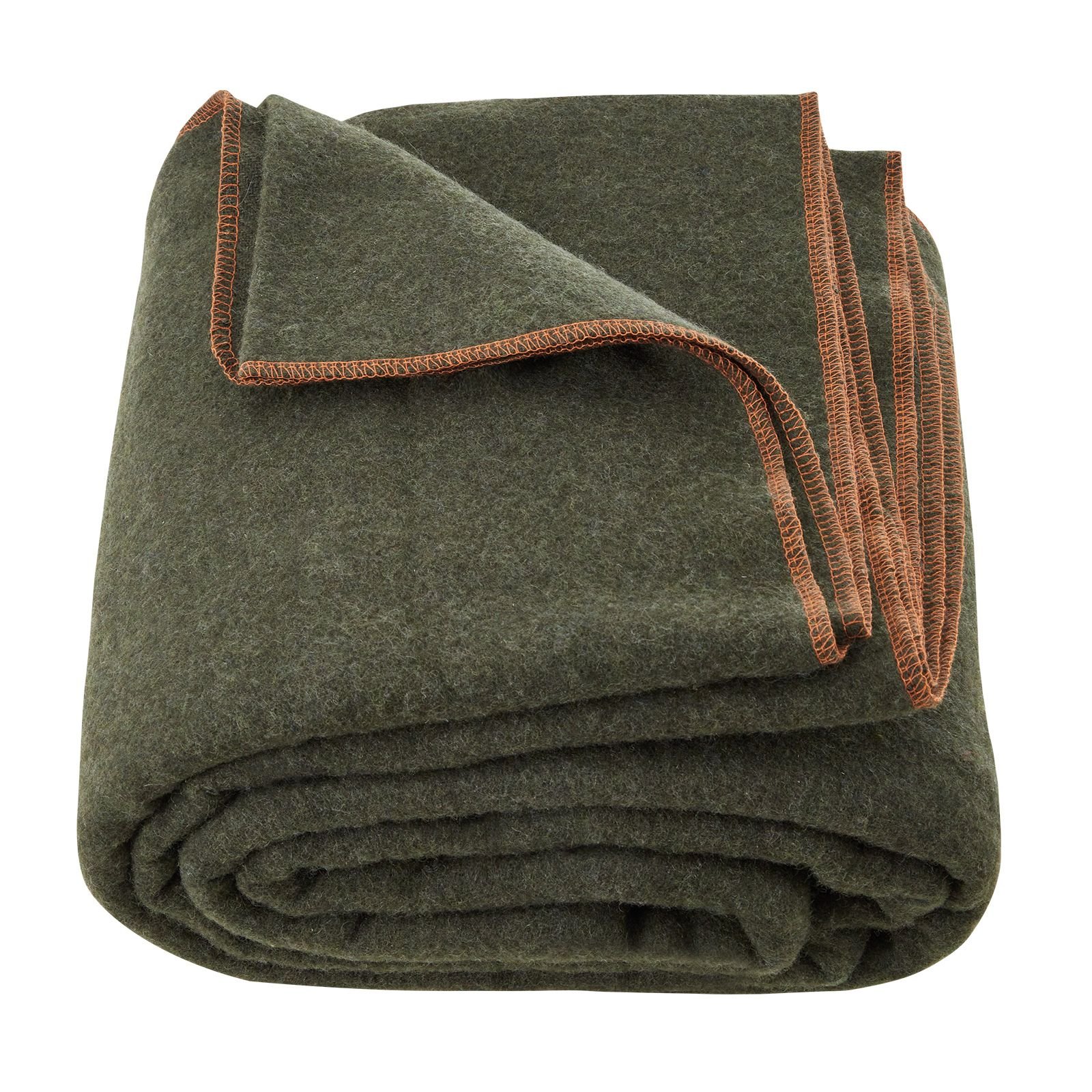 wool camping blanket large warm stadium blanket waterproof windproof flame retardant great for outdoors picnics hiking sports events travel 64 x 88 80 wool army green.jpg