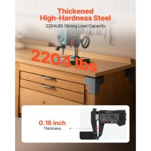 workbench corner bracket kit 650 x 650 x 650 inch 165 x 165 x 165 mm 2204lbs1000kg load capacity heavy duty sturdy steel angle brackets with screws for desk shop table platform 8 pcs 1.jpg