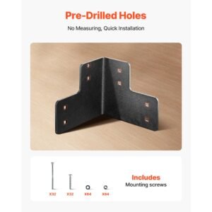 workbench corner bracket kit 650 x 650 x 650 inch 165 x 165 x 165 mm 2204lbs1000kg load capacity heavy duty sturdy steel angle brackets with screws for desk shop table platform 8 pcs 4.jpg