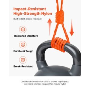 0.095 in 1280 ft string trimmer line, orange heavy duty weed eater string, premium nylon universal replacement trimmer line spool with twisted design, suitable for professional & homeowner use