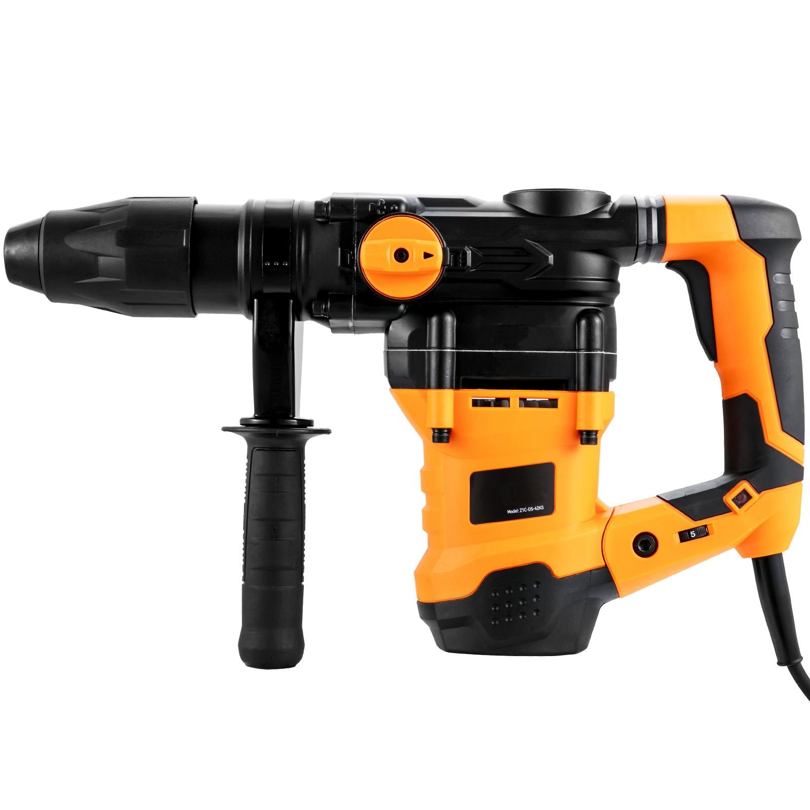 1 9/16 inch sds max rotary hammer drill, 13amp corded drills, heavy duty chipping hammers with vibration control & safety clutch, electric demolition hammers variable speed, power tool for concr