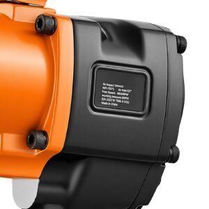 1 inch air impact wrench, up to 1200 ft lbs nut busting torque, 16.4 lbs lightweight pneumatic impact gun with double handles for heavy duty repairs and maintenance