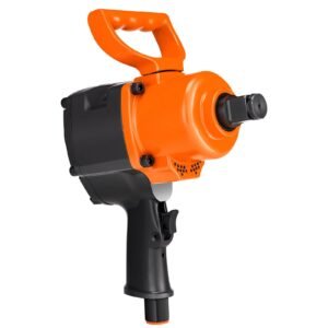 1 inch air impact wrench, up to 1200 ft lbs nut busting torque, 16.4 lbs lightweight pneumatic impact gun with double handles for heavy duty repairs and maintenance