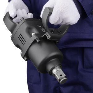 1 Inch Air Impact Wrench, Up to 2730 ft-lbs Reverse Torque Output 1" Pneumatic Impact Gun Lightweight w/ 2 Handles for Heavy Duty Repairs and Maintenance