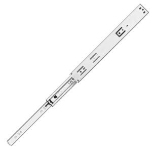 10 pairs of 22 inch drawer slides side mount rails, heavy duty full extension steel track, soft close noiseless guide glides cabinet kitchen runners with ball bearing, 100 lbs load capacity