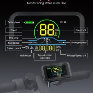 1000w electric bike conversion kit 48v 420rpm 26 front wheel e bike hub motor kit with upgraded speed controller throttle grip kit lcd display and pas system for road bike 3.jpg
