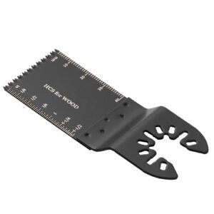 100pcs oscillating saw blades, quick release multitool blades kit, hcs tool blades for wood plastic, compatible with dewalt dremel fein worx bosch makita milwaukee
