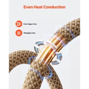 10pcs magnetic induction heater coil, inductor heat accessories, mini heater coil kit with flexibility and long lifespan, for removing rusty bolts and nuts, 8 coils + 1 u shaped + 1 free forming