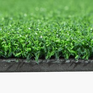 10x3.8 ft baseball softball hitting batting mat, indoor/outdoor anti slip anti fade softball mat, lined & foam backing training aid with tightening rope, portable practice mats, green