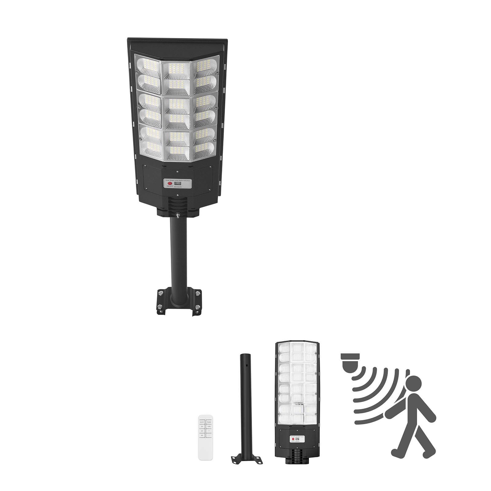 12000w solar street light outdoor, 900000lm, commercial parking lot light dusk to dawn, led flood security lamp with motion sensor, ip65 waterproof wide angle outdoor lighting, for driveway yard