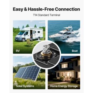 12v 50ah lifepo4 battery, up to 15000 cycles, deep cycle lithium iron phosphate battery with built in bms, low temperature protection, 10 years lifetime, for solar off grid home energy storage