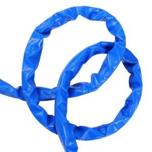 15ft heated water hose for rv, heated drinking water hose with corrugated cover antifreeze to 45 fahrenheit , automatic self regulating, 5/8" i.d. with 3/4" ght adapter, lead and bpa free