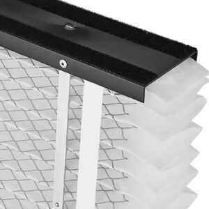 16 x 28 x 4 Furnace Filter, MERV 11 HVAC Ac Filters,12-Month Electrostatic Pleated Air Conditioner Filters, 2-Pack (Actual Size: 16.34 x 27.76 x 3.98 Inch) for Capturing Dust, Smog, Pet Dander