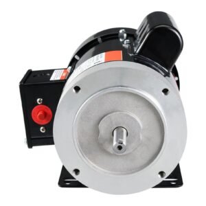 1hp electric motor 1725 rpm, ac 115v/230v, 56c frame, air compressor motor single phase, 5/8" keyed shaft, cw/ccw rotation for agricultural machinery and general equipment