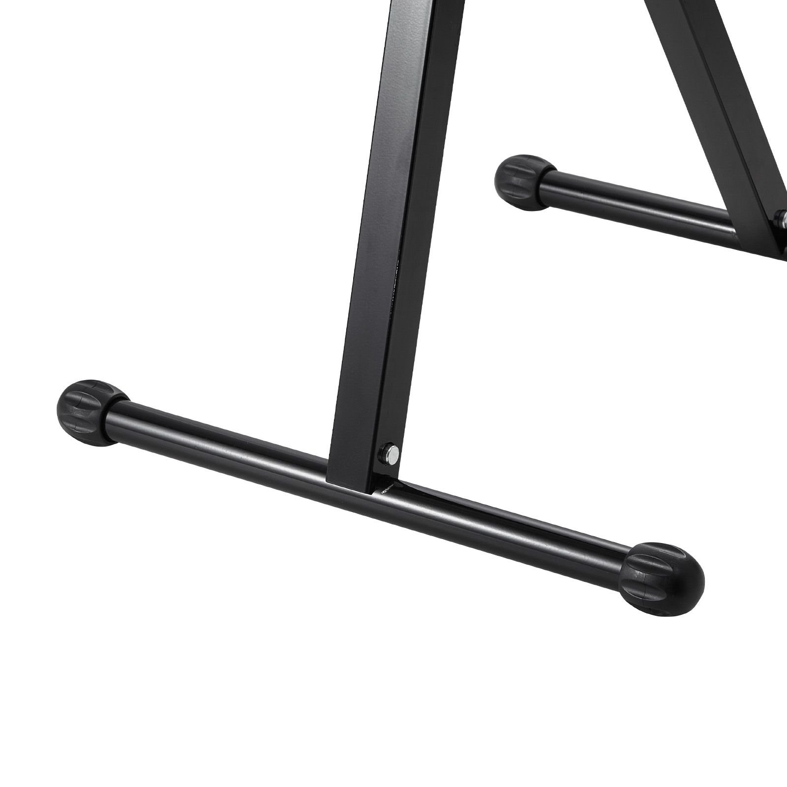 2 pack roller stands, 135 lb load capacity, 26.8 42.5'' adjustable height, folding heavy duty design with 11.5 in polished steel roller head, for table saw outfeed woodworking extension support