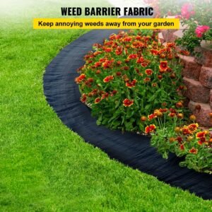 20 year 6x300 ft heavy duty pp woven weed barrier landscape ground cover 3.2oz