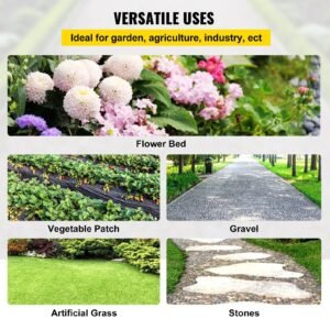 20 year 6x300 ft heavy duty pp woven weed barrier landscape ground cover 3.2oz