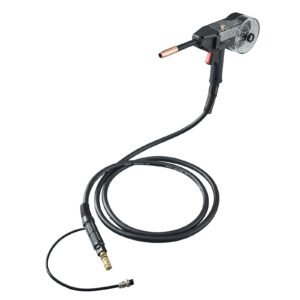 200Amp Spool Gun with 10FT Cable, Compatible with W Weldpro MlG200GDsv200 and MIG155GD Welders, Suitable for 0.030" and 0.035" Flux Core/Solid/Aluminum Welding Wires