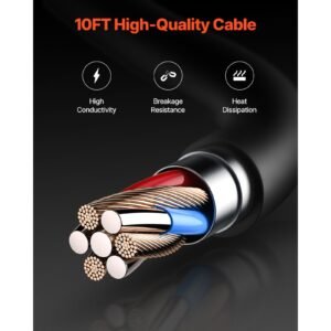 200amp spool gun with 10ft cable, compatible with w weldpro mlg200gdsv200 and mig155gd welders, suitable for 0.030" and 0.035" flux core/solid/aluminum welding wires