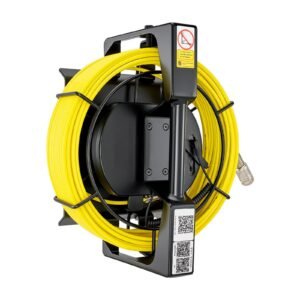 2026 Upgraded Sewer Camera with WiFi, 65.6ft/20m Drain Pipeline Camera, IP68 Snake Plumbing Cameras with Light- 12 LEDS, Wireless WiFi Connectivity to Phone/Tablet for Sewer Duct Pipe Inspection