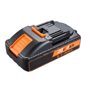 20v 4.0ah lithium ion battery high capacity replacement battery pack for power tools batteries, compatible with 20v cordless power tools
