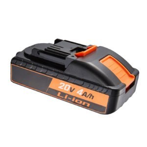 20v 4.0ah lithium ion battery high capacity replacement battery pack for power tools batteries, compatible with 20v cordless power tools