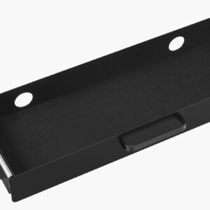 22" wide under desk drawer slide out, under desk mounted pull out drawer attachment, hidden desktop storage organizer, under table pencil drawer for office home sit stand workstation, 25x9x3 in