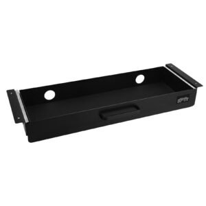 22" wide under desk drawer slide out, under desk mounted pull out drawer attachment, hidden desktop storage organizer, under table pencil drawer for office home sit stand workstation, 25x9x3 in