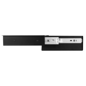 22" wide under desk drawer slide out, under desk mounted pull out drawer attachment, hidden desktop storage organizer, under table pencil drawer for office home sit stand workstation, 25x9x3 in