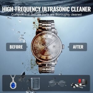22l ultrasonic cleaner with heater timer & basket, professional digital sonic cavitation machine, 480w cleaning machine for lab tools, metal parts, carburetor, brass, auto parts, engine parts