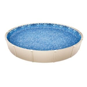 24 ft round above ground pool liner, unibead pool liners, standard gauge, 52inch wall height, designed for steel sided above ground swimming pools