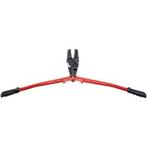 24" Hand Swager Cable Wire Rope Cutter Swage 1/16" 3/32" 1/8" 5/32" 3/16" Aluminum Sleeves Copper