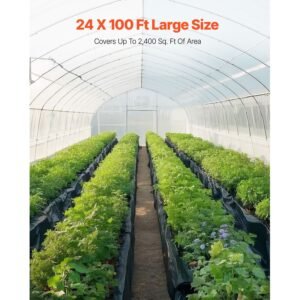 24' x 100' plastic sheeting heavy duty , 6 mil thick plastic sheeting roll, plastic drop cloth painters tarp, polyethylene covering for crawl space vapor barrier, multi purpose, black