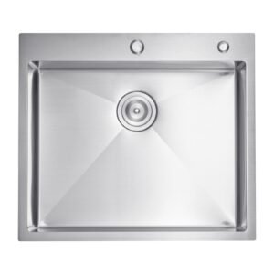 25 inch kitchen sink workstation, 304 stainless steel top mount sinks, drop in single bowl farmhouse basin with accessories, household dishwasher sinks for rv, prep kitchen, laundry room, bar