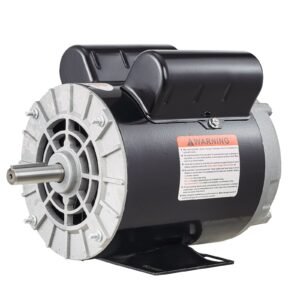 2hp spl air compressor electric motor, 115/230v, 20/10 amps, 56 frame 3450rpm, 5/8" keyed shaft, 1.88" shaft length, single phase, ccw/cw (factory setting is ccw)
