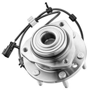 2pcs front wheel bearing & hub assembly fit for 2004 2007 buick rainier 2003 2006 chevy ssr 2002 2009 gmc envoy 2005 2009 saab 9 7x oem 513188, wheel bearing hub assembly set with abs sensor