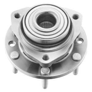 2pcs front wheel bearing & hub assembly fit for 2004 2007 buick rainier 2003 2006 chevy ssr 2002 2009 gmc envoy 2005 2009 saab 9 7x oem 513188, wheel bearing hub assembly set with abs sensor