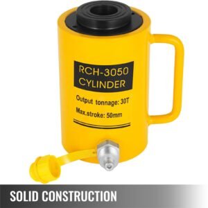 30ton 50mm hollow plunger hydraulic cylinder jack