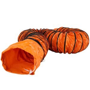 32ft Duct Hosing PVC Flexible Ducting Hose for 12inch Utility Blower Ventilation Fan Exhaust Fan