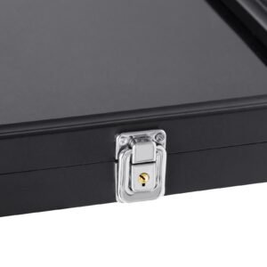35 graded sports card display case, 24.3x30.5x2.1 in, baseball card display frame with 98% uv protection clear view pc glass, lockable wall cabinet for football basketball hockey trading card