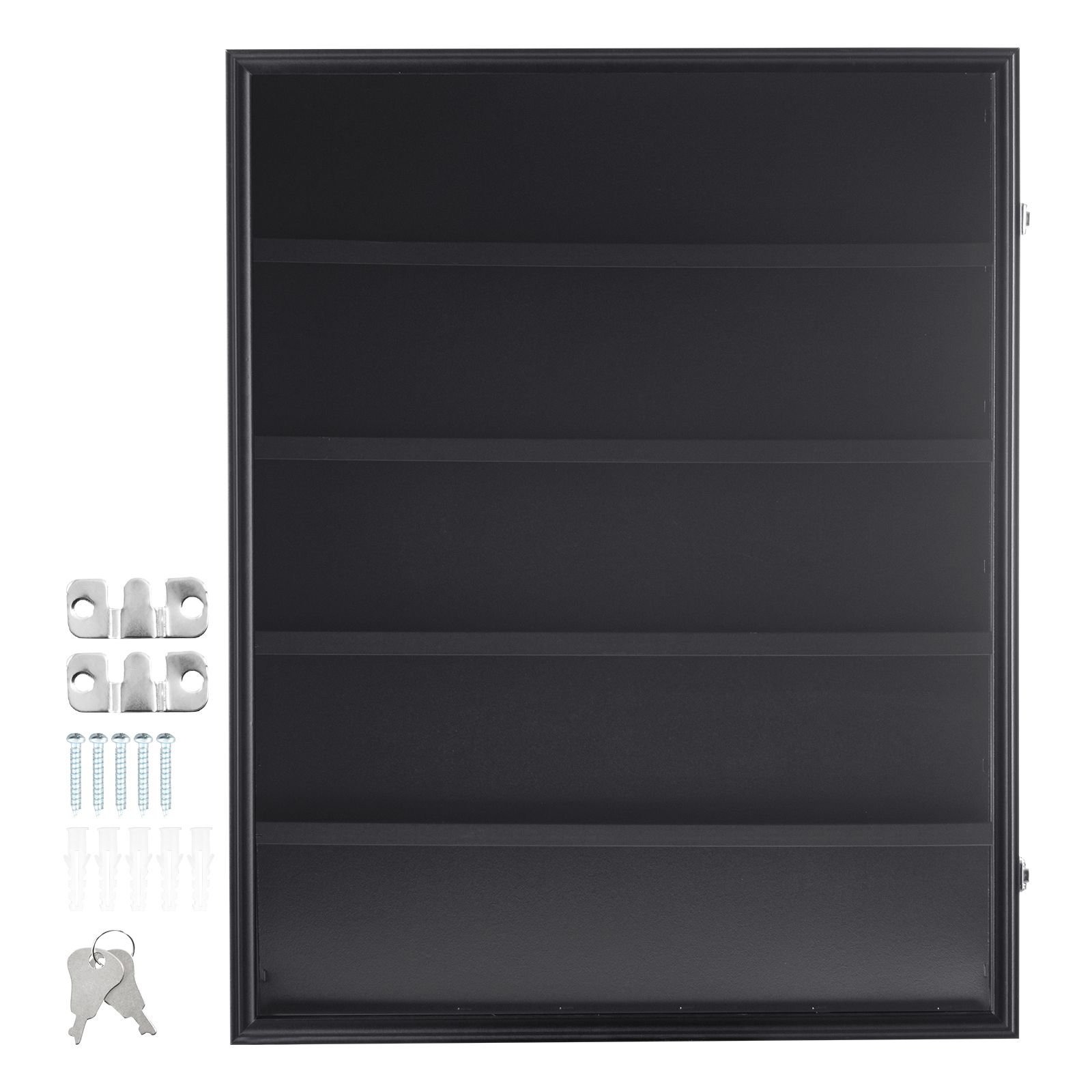 35 graded sports card display case, 24.3x30.5x2.1 in, baseball card display frame with 98% uv protection clear view pc glass, lockable wall cabinet for football basketball hockey trading card
