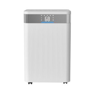 35 Pints Dehumidifier for Home & Basement, Drain Hose for Commercial & Industrial Use, Smart Humidity Control, Low Noise for Large Rooms, Warehouses, Bedrooms & Storage, Large Coverage,White